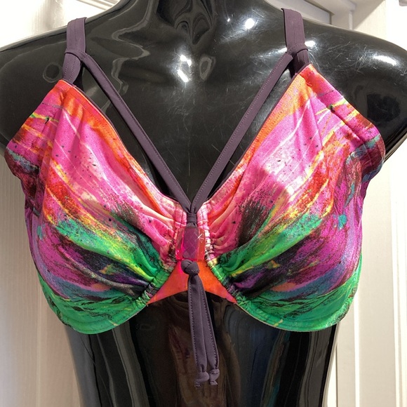 Sunflair® 2-PC Bikini Multicolour - Size 10 Top (40) D-Cup/12 Bottom (42)* - Picture 2 of 14